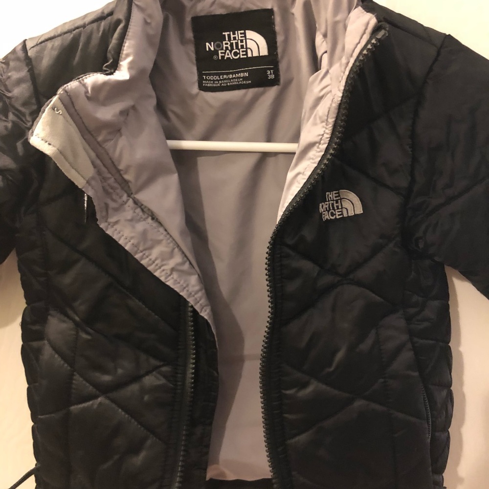 Black North Face Toddler Coat Size 3T